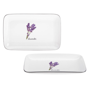 Półmisek Prowansja z porcelany 30cm LAVENDER RAVI